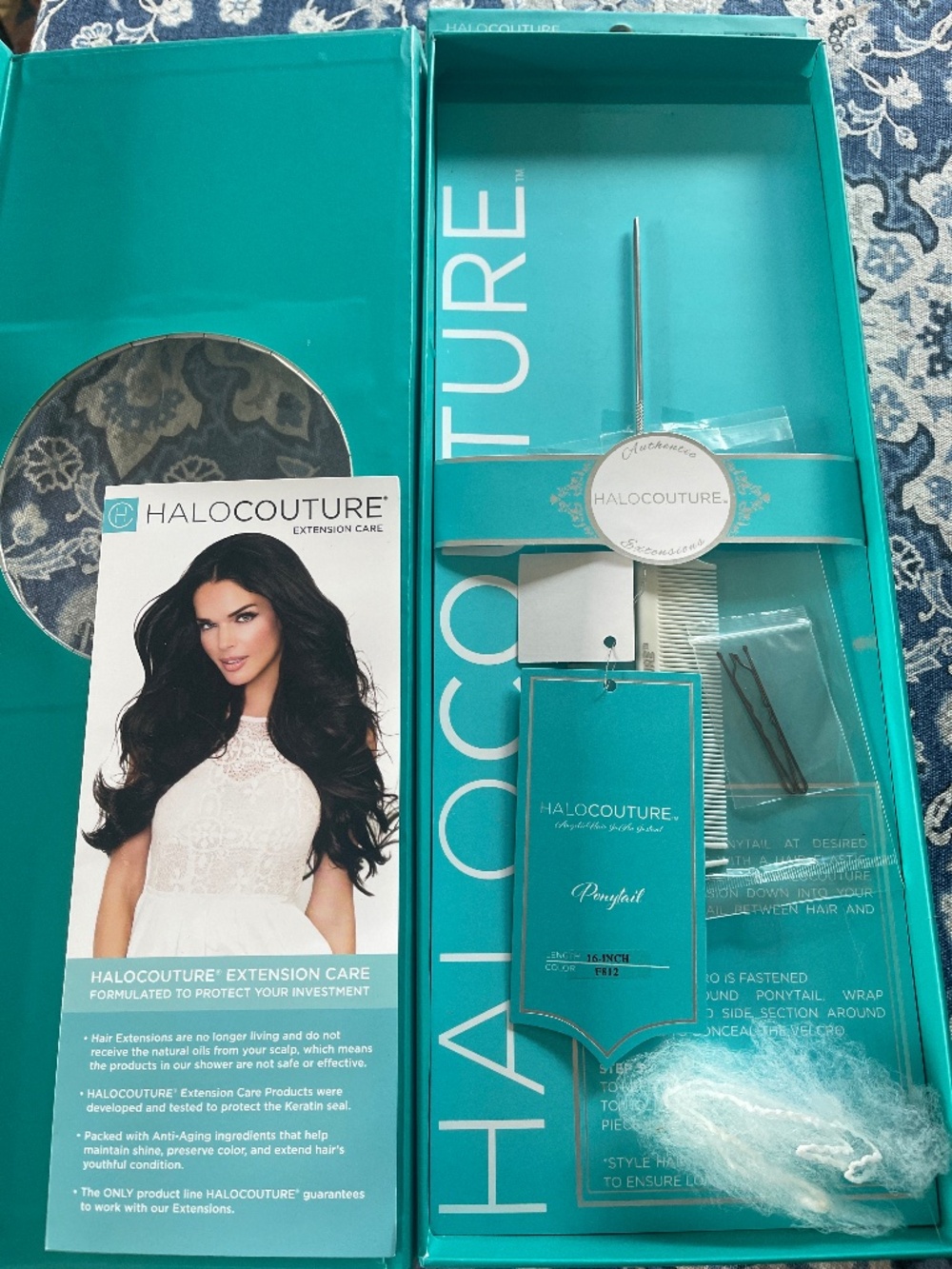 HaloCouture pony tail
